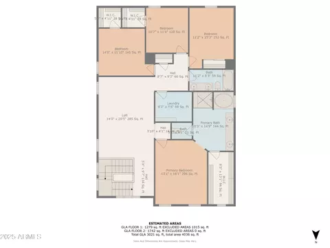 Floorplan - 9911 E Telemetry Dr, Mesa, AZ 85212 photo 2 of 3