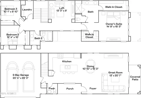 Floorplan - 10049 E Ulysses Ave, Mesa, AZ 85212 photo 1 of 1