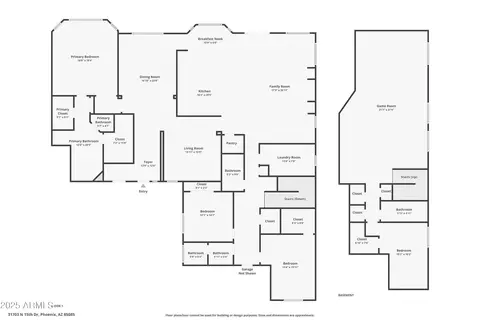 Floorplan - 31703 N 15th Dr, Phoenix, AZ 85085 photo 1 of 1