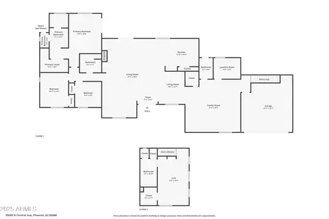 Floorplan - 35005 N Central Ave, Phoenix, AZ 85086 photo 2 of 2