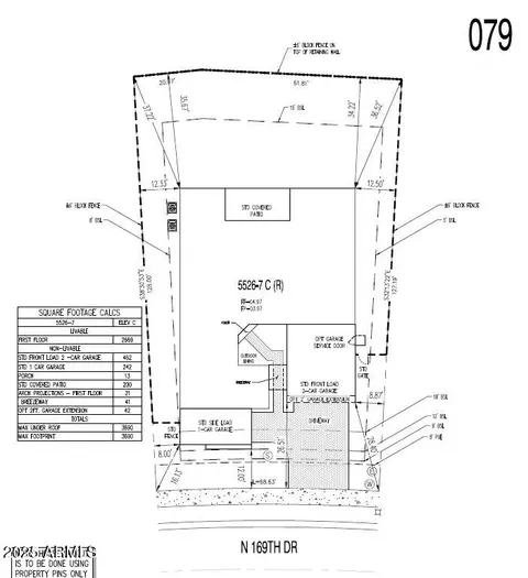 Floorplan - 24791 N 169th Dr, Surprise, AZ 85387 photo 2 of 2