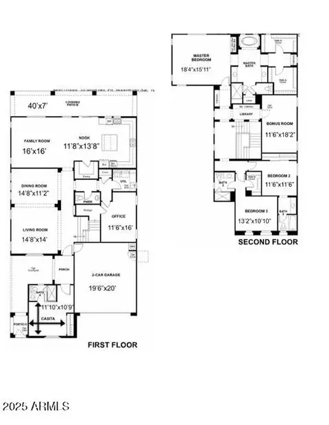Floorplan - 1876 E Azalea Ct, Gilbert, AZ 85298 photo 1 of 1