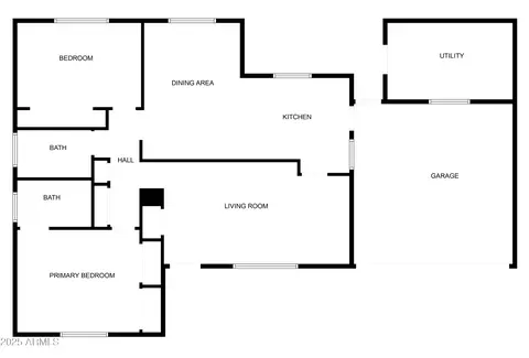 Floorplan - 5633 E Colby St, Mesa, AZ 85205 photo 1 of 1