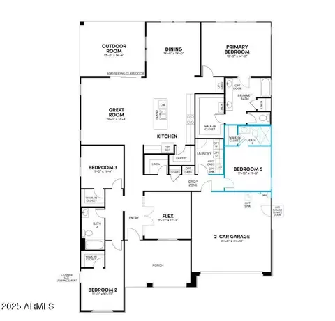 Floorplan - 1186 W Treasure Trl, Apache Junction, AZ 85120 photo 1 of 1
