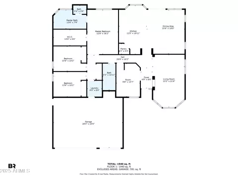 Floorplan - 7464 E Lompoc Ave, Mesa, AZ 85209 photo 1 of 1