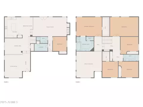 Floorplan - 2880 E Nunneley Rd, Gilbert, AZ 85296 photo 3 of 3