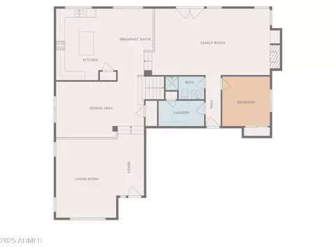 Floorplan - 2880 E Nunneley Rd, Gilbert, AZ 85296 photo 1 of 3