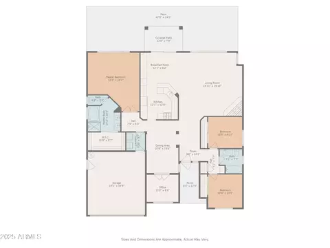 Floorplan - 4338 E Hamblin Dr, Phoenix, AZ 85050 photo 2 of 2