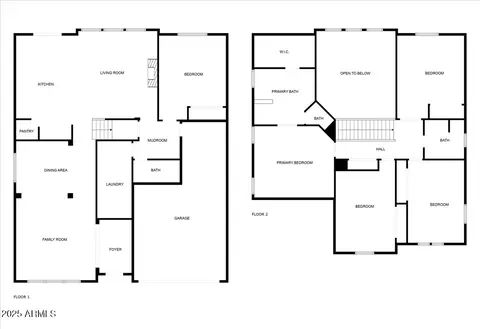 Floorplan - 2466 E Harrison Ct, Gilbert, AZ 85295 photo 1 of 3