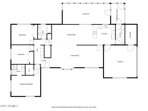 Floorplan - 405 E Thunderbird Trl, Phoenix, AZ 85042 photo 1 of 1
