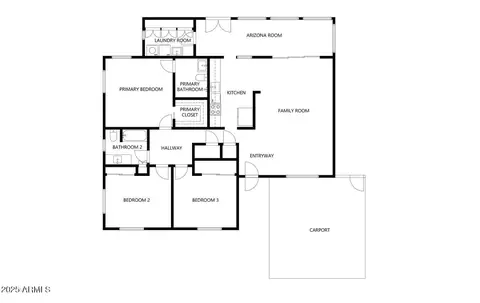 Floorplan - 3351 N 6th Ave, Phoenix, AZ 85013 photo 2 of 3