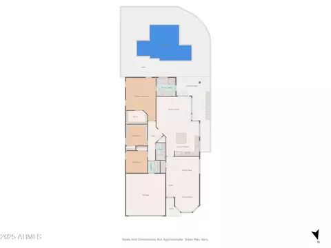 Floorplan - 4605 E Swilling Rd, Phoenix, AZ 85050 photo 2 of 2
