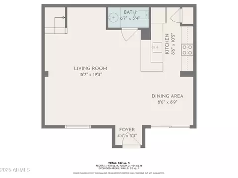 Floorplan - 811 Eugie Ave, Phoenix, AZ 85022 photo 1 of 3