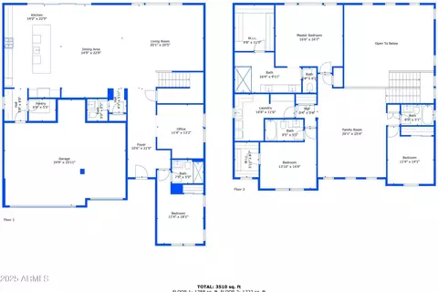 Floorplan - 2107 E Fallen Leaf Ln, Phoenix, AZ 85024 photo 2 of 2
