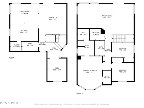 Floorplan - 822 E Ross Ave, Phoenix, AZ 85024 photo 1 of 2