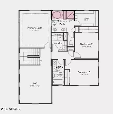 Floorplan - 10860 E Tiburon Ave, Mesa, AZ 85212 photo 1 of 1