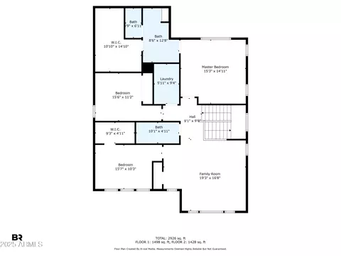 Floorplan - 2484 E Pelican Dr, Gilbert, AZ 85297 photo 1 of 3