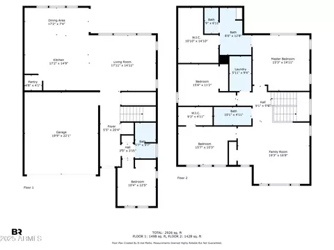 Floorplan - 2484 E Pelican Dr, Gilbert, AZ 85297 photo 3 of 3