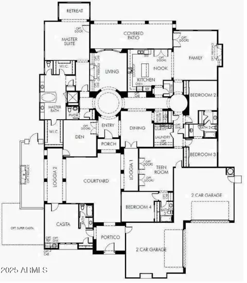 Floorplan - 3010 E Fruitvale Ave, Gilbert, AZ 85297 photo 1 of 1