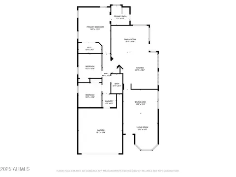 Floorplan - 4350 E Gatewood Dr, Phoenix, AZ 85050 photo 2 of 2