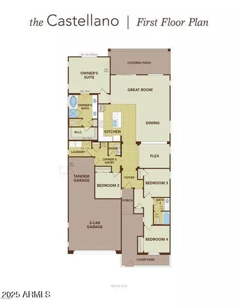 Floorplan - 9738 E Tumeric Ave, Mesa, AZ 85212 photo 2 of 2
