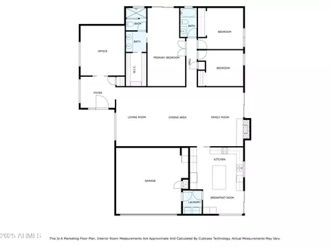 Floorplan - 2236 E Sierra St, Phoenix, AZ 85028 photo 1 of 3