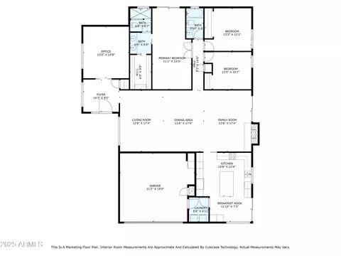 Floorplan - 2236 E Sierra St, Phoenix, AZ 85028 photo 3 of 3