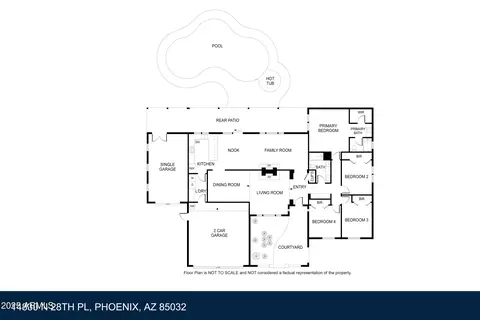 Floorplan - 14830 N 28th Pl, Phoenix, AZ 85032 photo 1 of 2