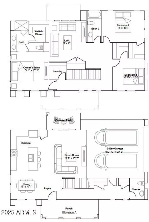 Floorplan - 10047 E Ulysses Ave, Mesa, AZ 85212 photo 1 of 1