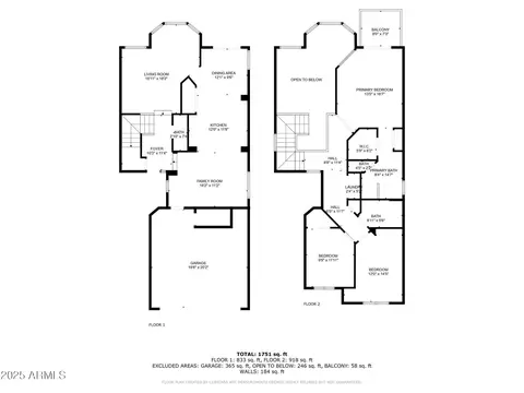Floorplan - 2117 E Saltsage Dr, Phoenix, AZ 85048 photo 1 of 1
