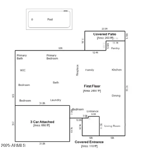 Floorplan - 4532 E Sandra Ter, Phoenix, AZ 85032 photo 1 of 1