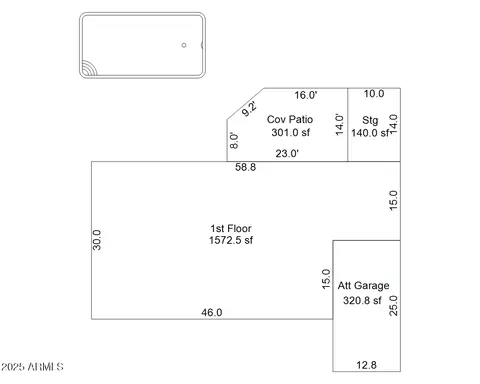 Floorplan - 4810 N 69th Dr, Phoenix, AZ 85033 photo 1 of 1