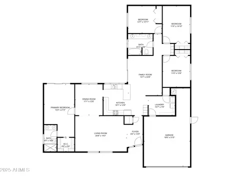 Floorplan - 1862 E Tulane Dr, Tempe, AZ 85283 photo 1 of 2