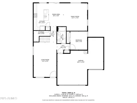 Floorplan - 1953 E Lafayette Ave, Gilbert, AZ 85298 photo 2 of 3