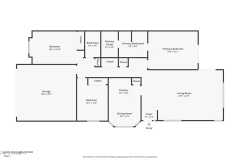 Floorplan - 1048 N Arroya --, Mesa, AZ 85205 photo 1 of 1