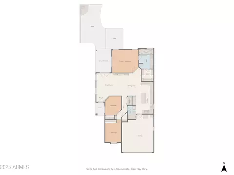 Floorplan - 718 E Devon Dr, Gilbert, AZ 85296 photo 1 of 1