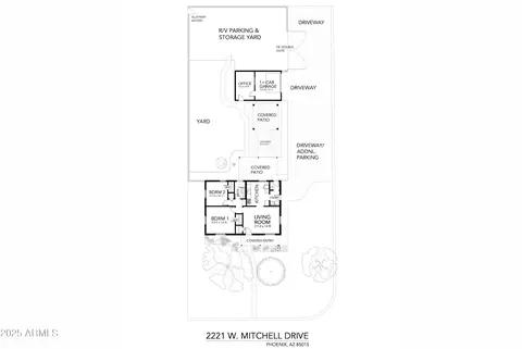 Floorplan - 2221 W Mitchell Dr, Phoenix, AZ 85015 photo 4 of 4