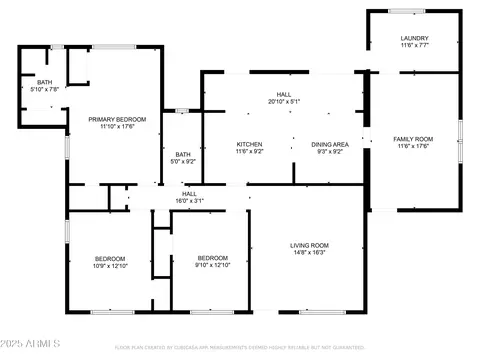 Floorplan - 1616 E Pecan Rd, Phoenix, AZ 85040 photo 1 of 1