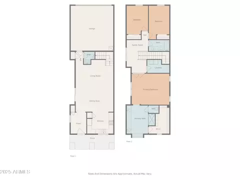 Floorplan - 3863 S Posse Trl, Gilbert, AZ 85297 photo 2 of 2