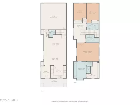 Floorplan - 3863 S Posse Trl, Gilbert, AZ 85297 photo 1 of 2