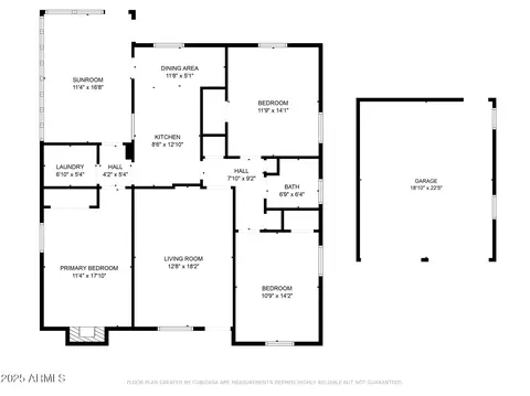 Floorplan - 1441 E Hubbell St, Phoenix, AZ 85006 photo 1 of 1