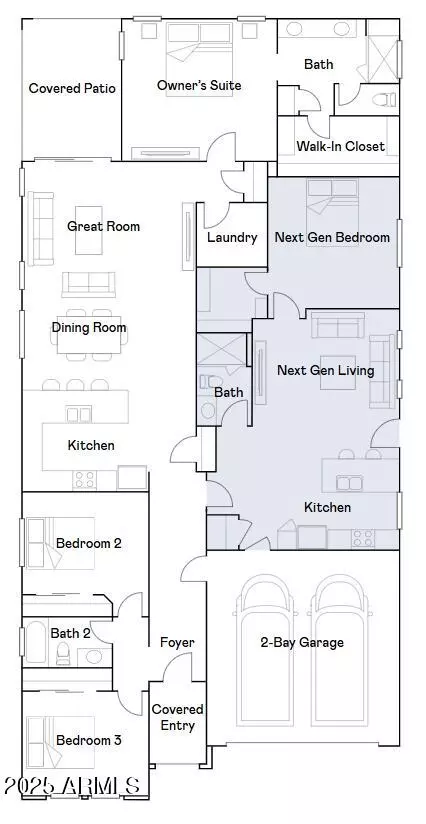 Floorplan - 9538 W Avalon Dr, Phoenix, AZ 85037 photo 1 of 1