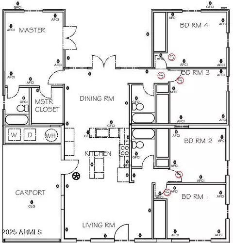 Floorplan - 3316 E Fillmore St, Phoenix, AZ 85008 photo 2 of 2