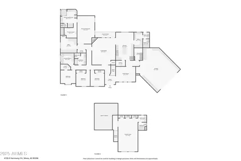 Floorplan - 4735 E Harmony Cir, Mesa, AZ 85206 photo 2 of 3