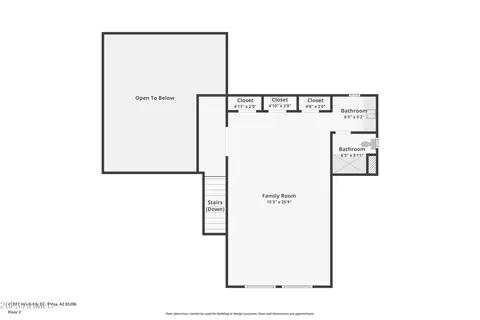 Floorplan - 4735 E Harmony Cir, Mesa, AZ 85206 photo 1 of 3