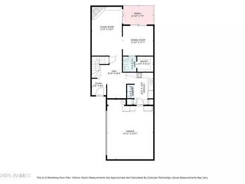 Floorplan - 7756 N 19th Ln, Phoenix, AZ 85021 photo 1 of 3