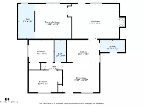Floorplan - 1233 E Desert Cove Ave, Phoenix, AZ 85020 photo 1 of 1