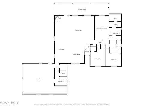 Floorplan - 636 E Mesquite Ave, Gilbert, AZ 85296 photo 1 of 1