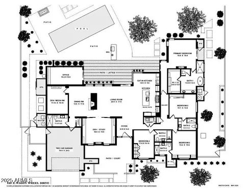 Floorplan - 123 E Wagon Wheel Dr, Phoenix, AZ 85020 photo 1 of 1