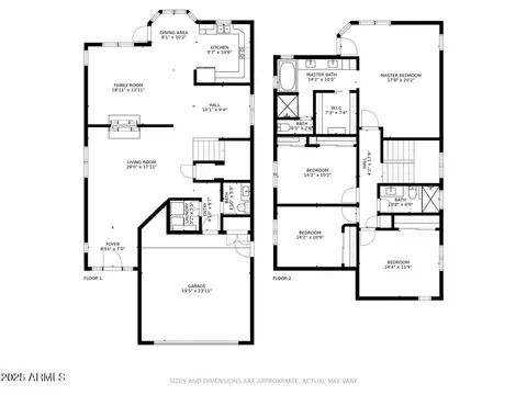 Floorplan - 3625 E Rosemonte Dr, Phoenix, AZ 85050 photo 2 of 3